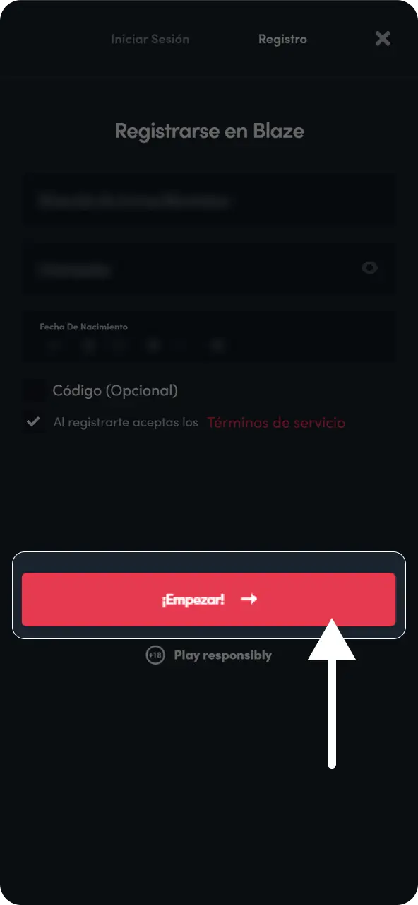 Valida tu nueva cuenta de usuario a través del enlace o código de seguridad recibido.