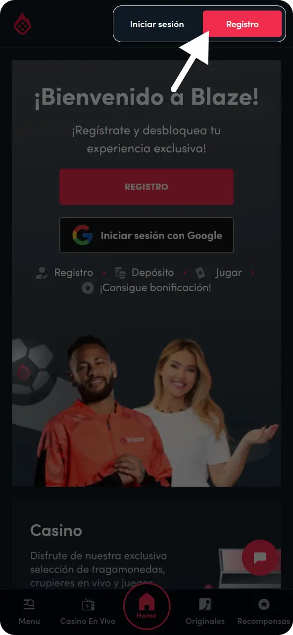 Abre el formulario de registro en la plataforma oficial y completa los datos requeridos para crear tu perfil de usuario.