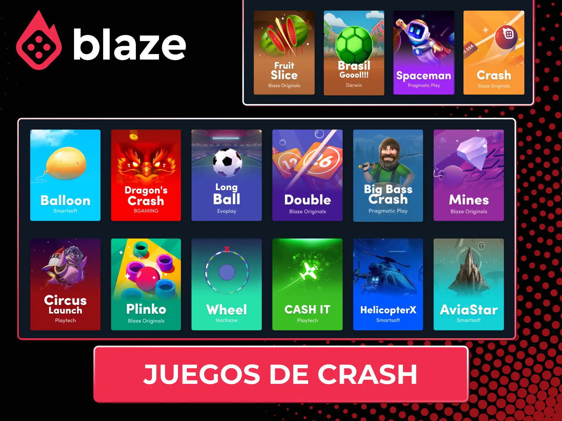 Prueba tu suerte en los dinámicos juegos de crash del casino online Blaze Chile.